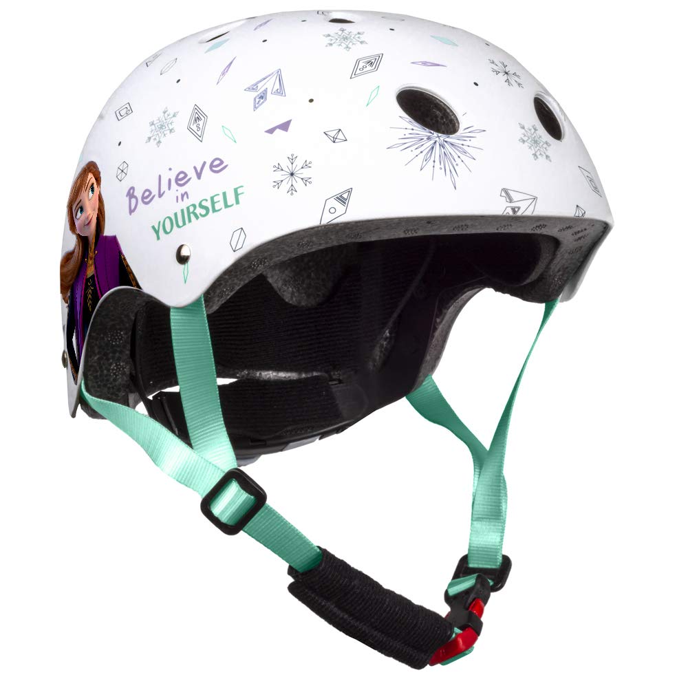 SEVEN POLSKA Mädchen Frozen Skaterhelm, weiss, M