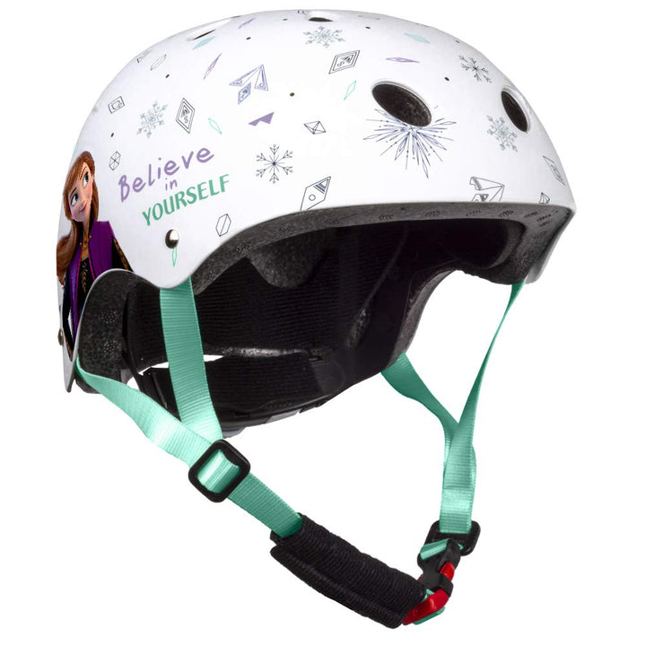 SEVEN POLSKA Mädchen Frozen Skaterhelm, weiss, M