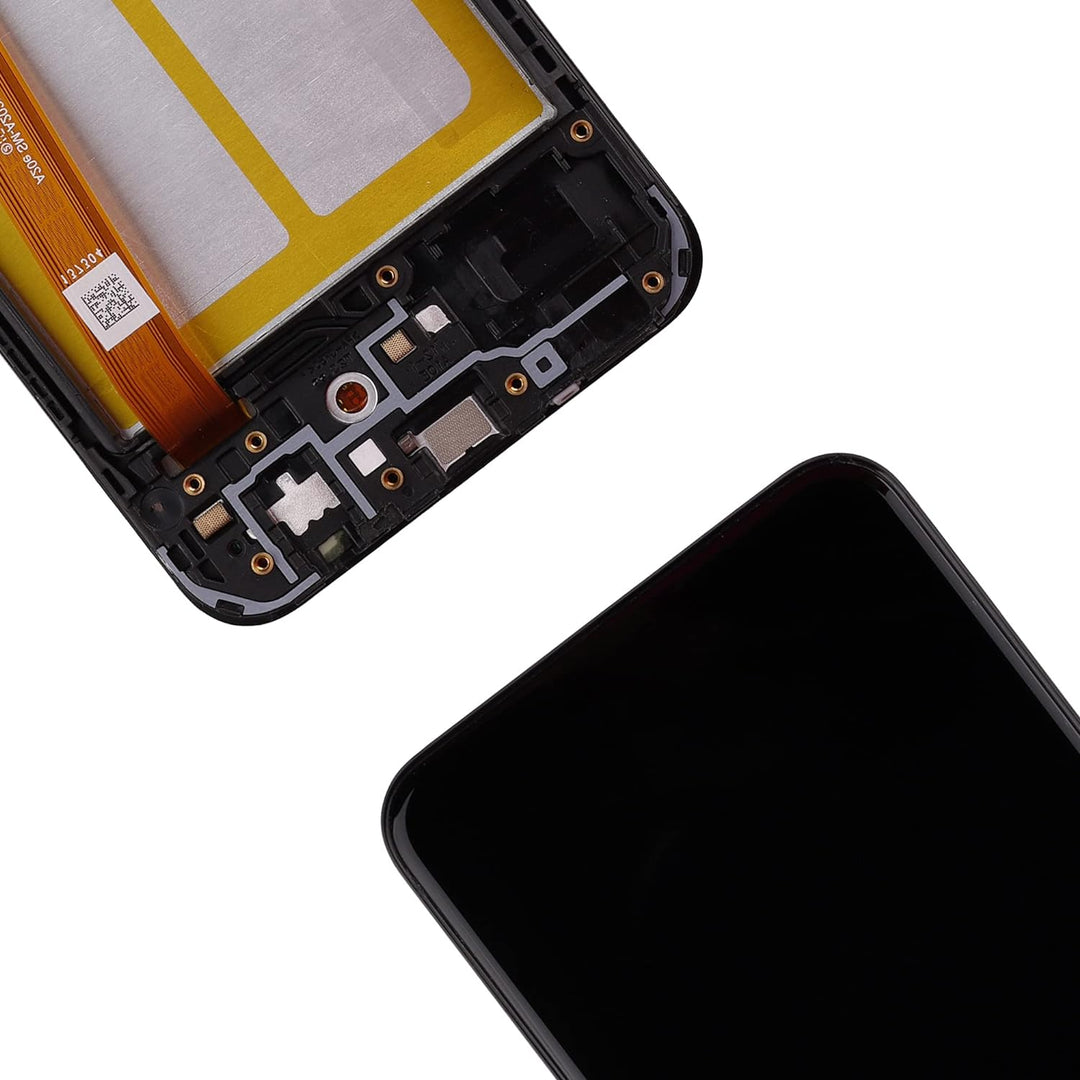 SwarKing LCD Display kompatibel mit Samsung Galaxy A10e Touch Screen Digitizer (Schwarz mit Rahmen)