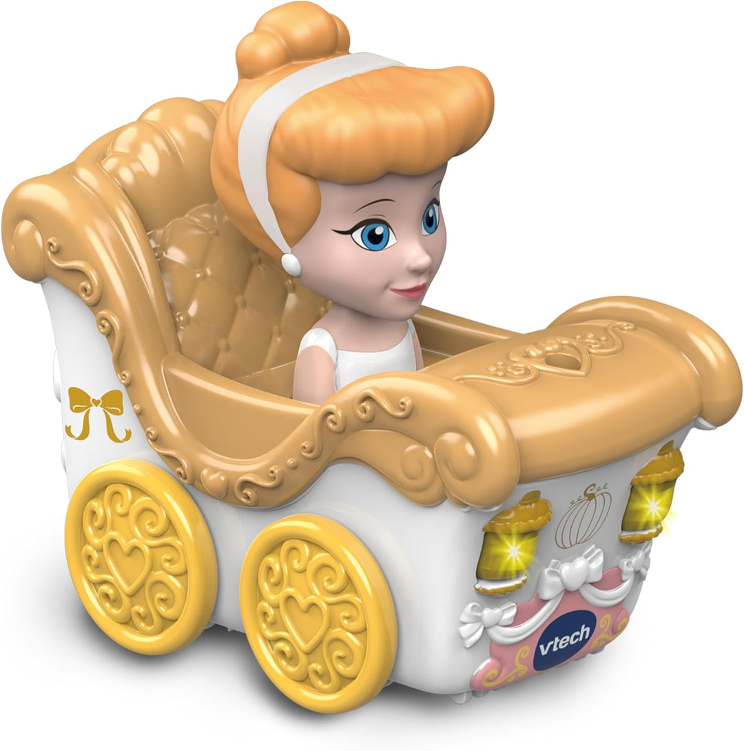 Vtech Baby TUT TUT Baby Flitzer - Prinzessinnen 3-in-1-Zauberschloss – Spielzeug-Set mit 3 Aufbaumög