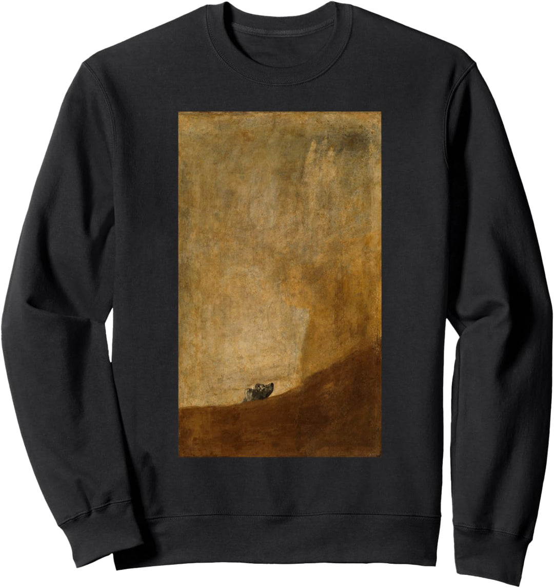 Die Hundemalerei von Francisco Goya Sweatshirt