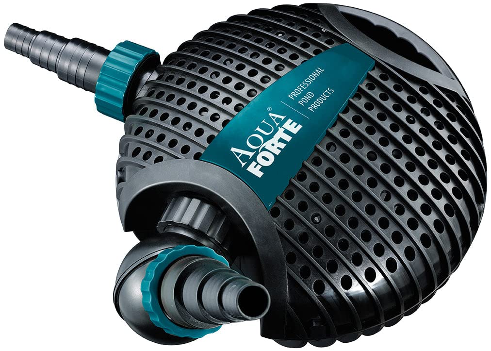 AquaForte O-18.000 Teichpumpe, 220 Watt, max. Fördermenge 17.5 m3/Stunde, Maximale Förderhöhe 6 Mete