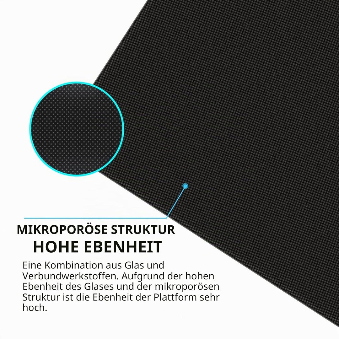 Gehärtete Glasplatte, 3D-Drucker-Glasbett, 220 X 240 X 4 Mm, Gehärtete Platte, Bauoberfläche, Plattf