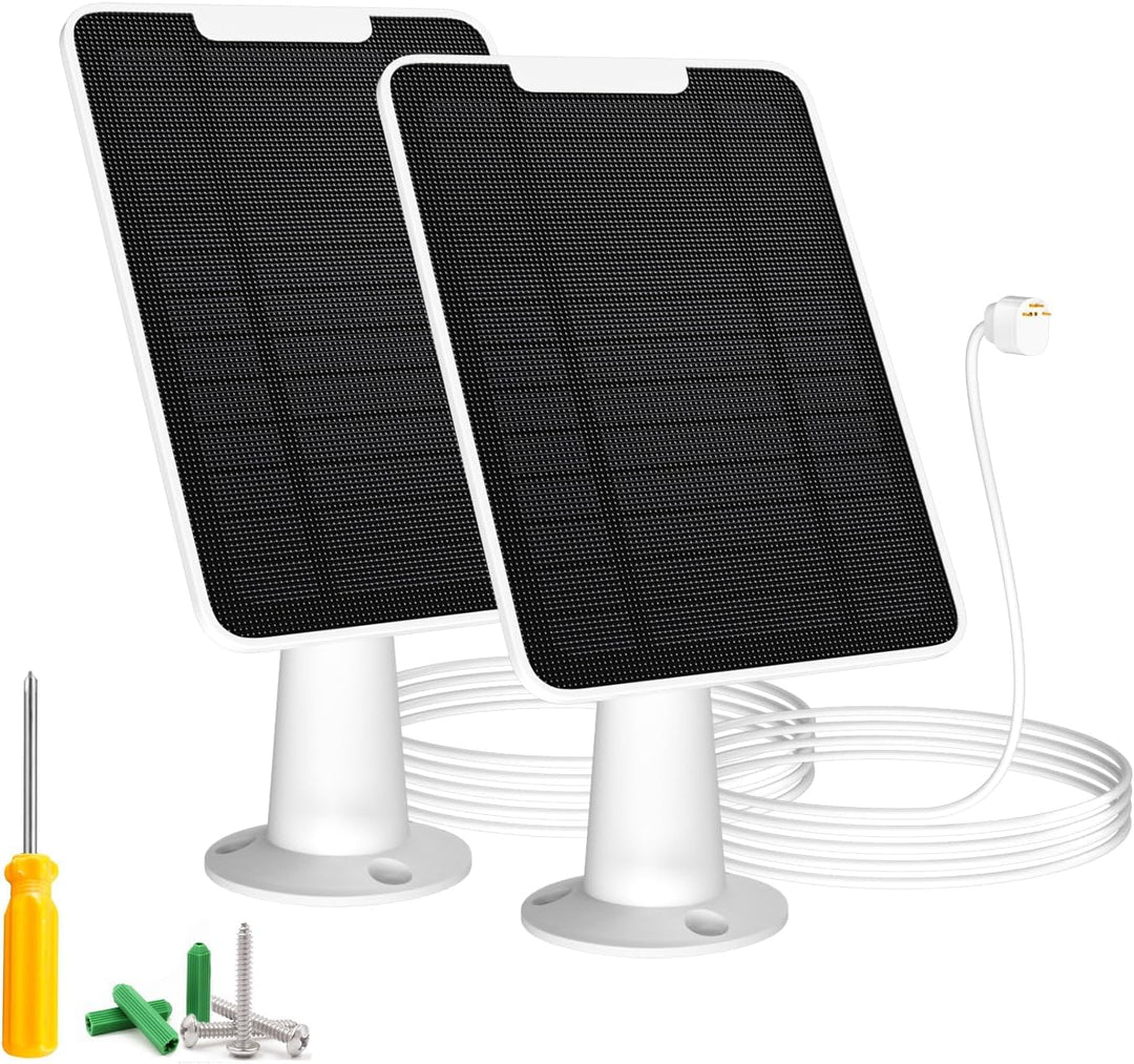 Solarpanel für Google Nest Cam (Batterieversion) mit 5 W Solarleistung, hergestellt für Google Nest,