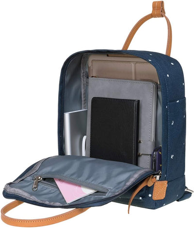 KAUKKO Kf Rucksack für Herren 8.26" x 4" x 10" Blau[k1007-5], 8.26" x 4" x 10" Blau[k1007-5]