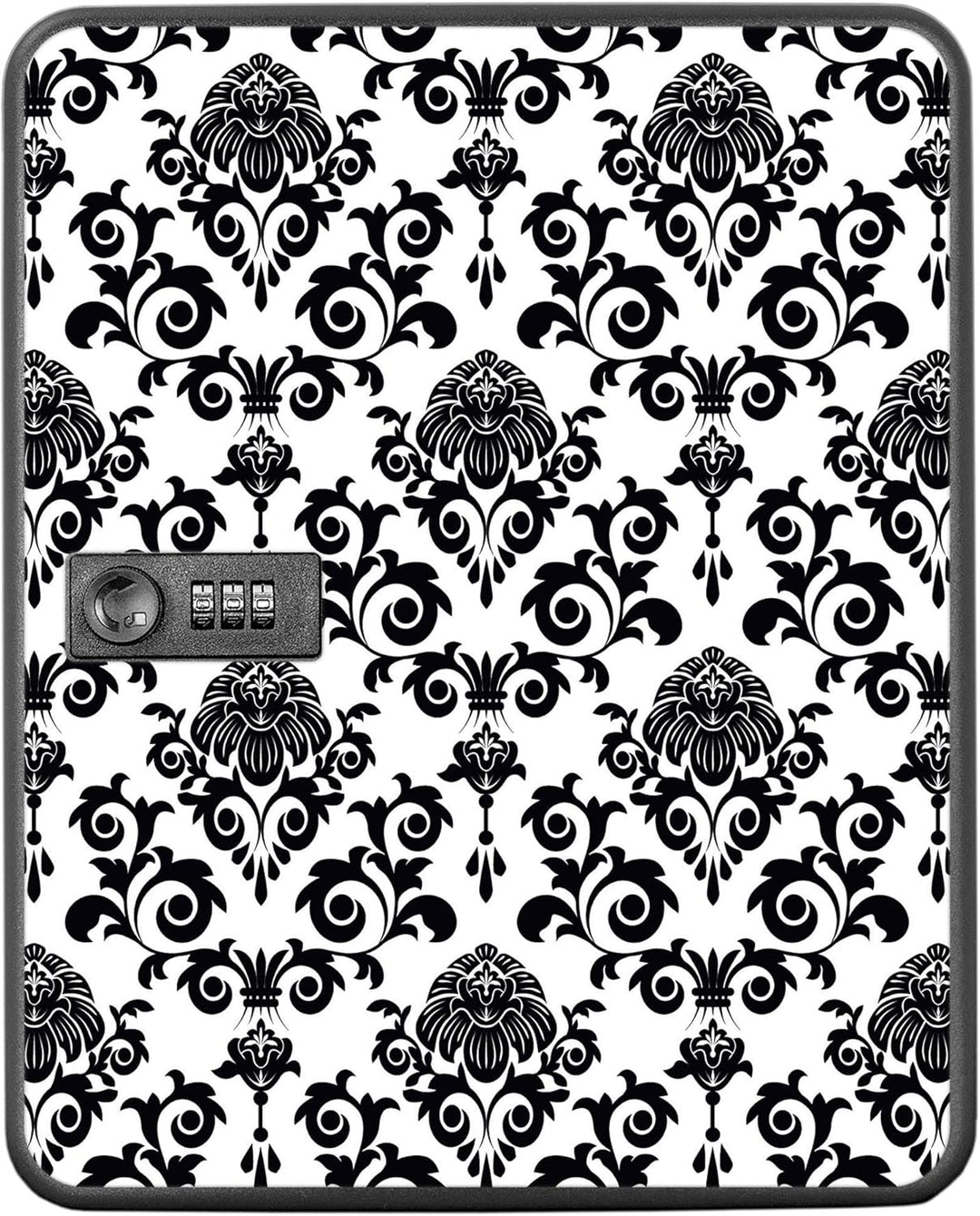 banjado® Burg-Wächter® abschliessbarer Schlüsselkasten mit Motiv Barock für 36 Schlüssel - Schlüssel