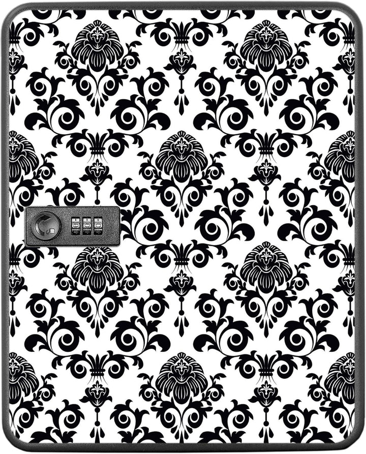 banjado® Burg-Wächter® abschliessbarer Schlüsselkasten mit Motiv Barock für 36 Schlüssel - Schlüssel