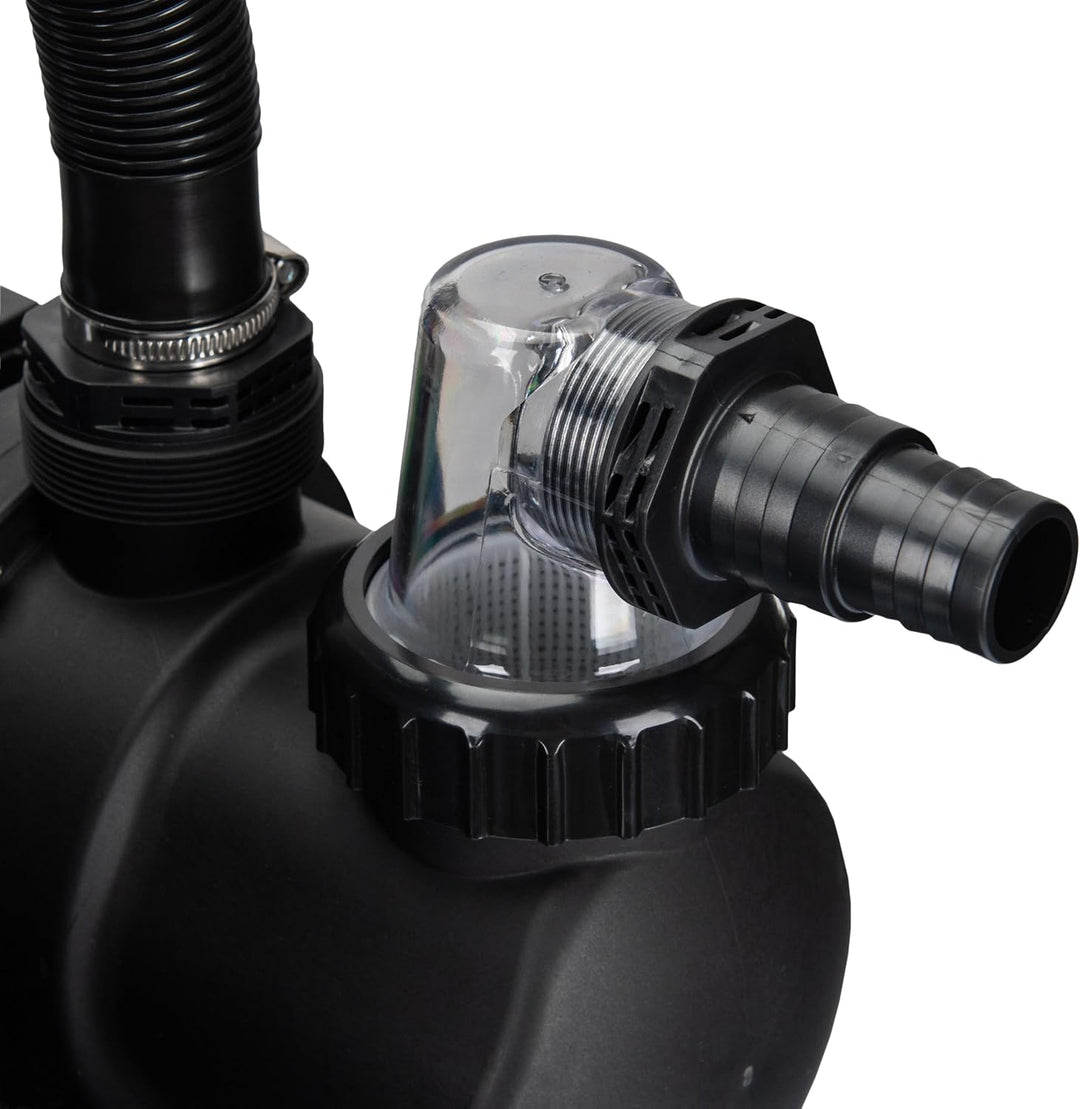 COIL Poolpumpe, Filterpumpe, Selbstansaugende, Umwälzpumpe, Förderhöhe max.8,5m, leiser Motor: von 6