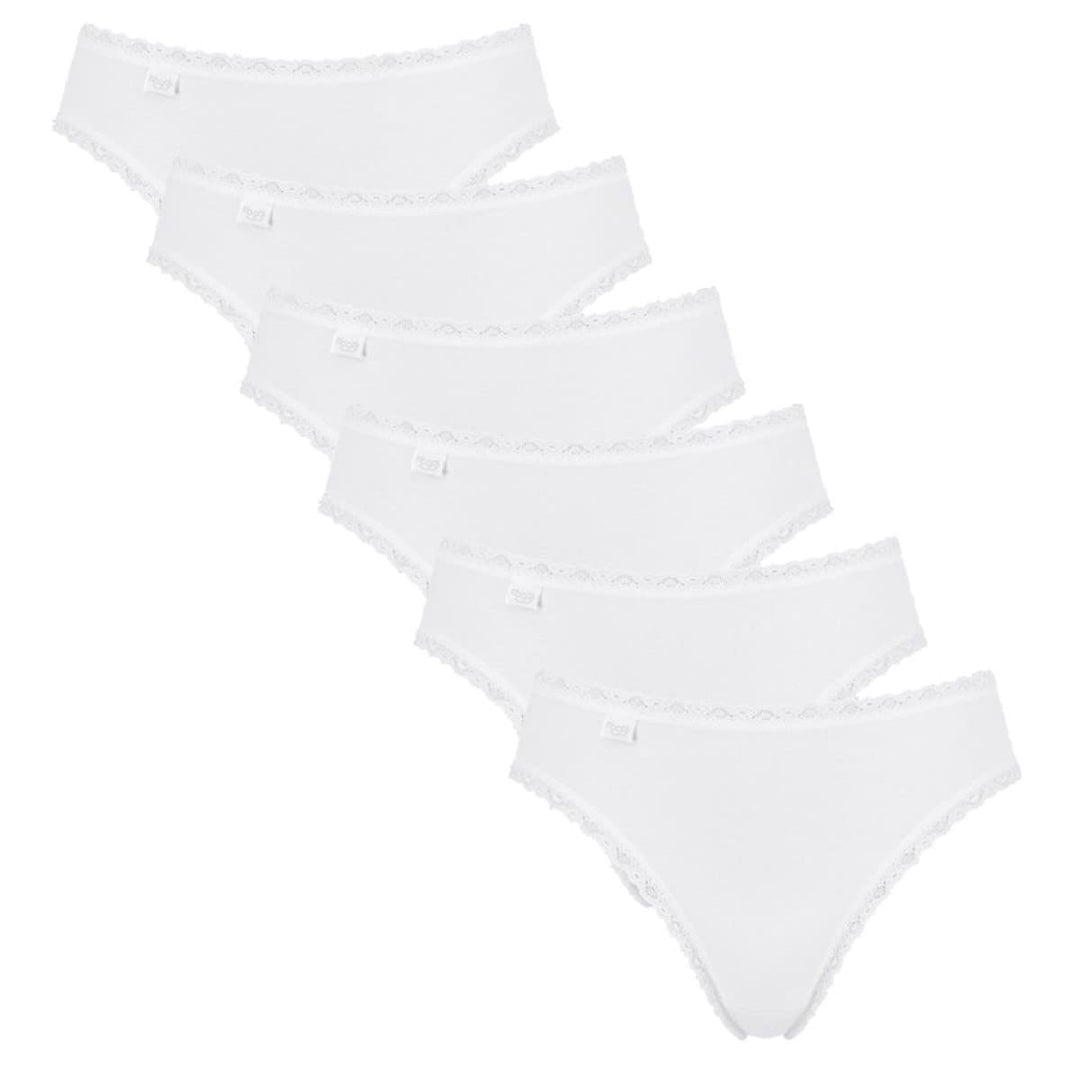 Sloggi Damen Slip (3er Pack) 3-Pack Slip 42 6 X Weiss, 3-Pack Slip 42 6 X Weiss