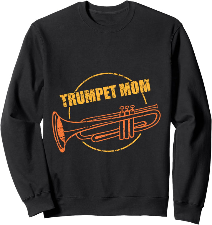 Stolze Trompeten Mutter Orchester Blasmusik Posaune Sweatshirt