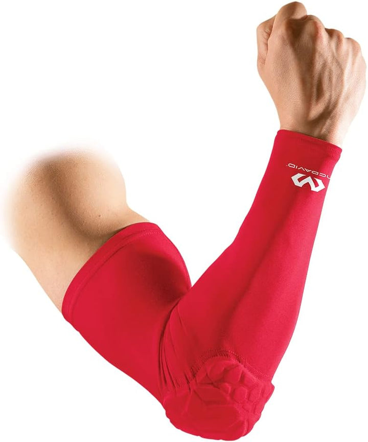 McDavid HexPad Armstulpe 6500 Power Shooter, red, XS