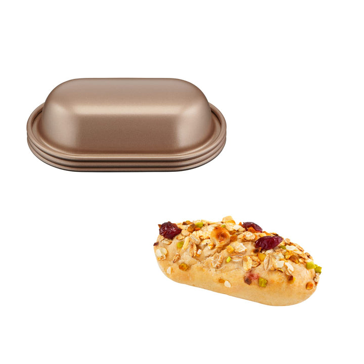 Tefal Creabake J3088304 Brotbackform mit Antihaftbeschichtung, einfaches Herausnehmen, stapelbar, ei