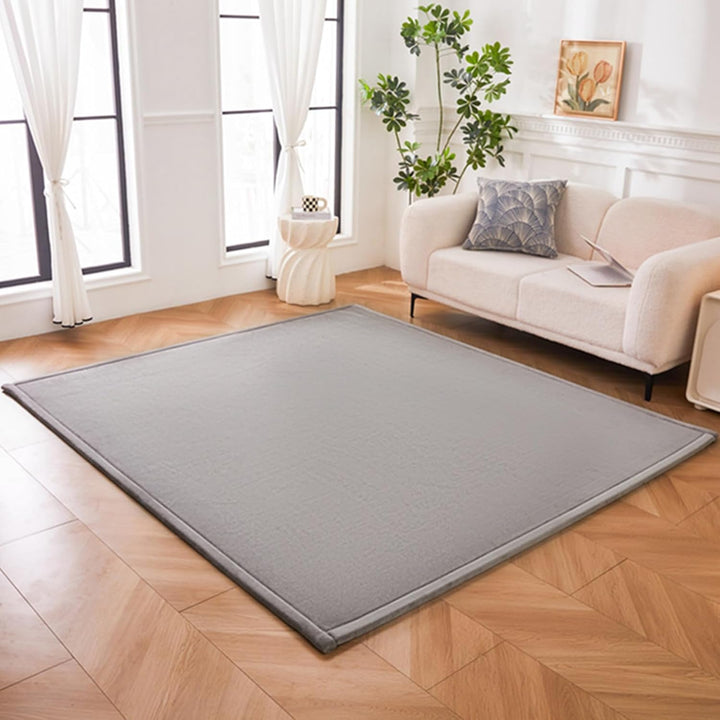 Krabbelmatte Baby 150x200cm, 2cm Dicke Spielmatte &amp; Bodenteppich | Multifunktionale Weiche Matte für