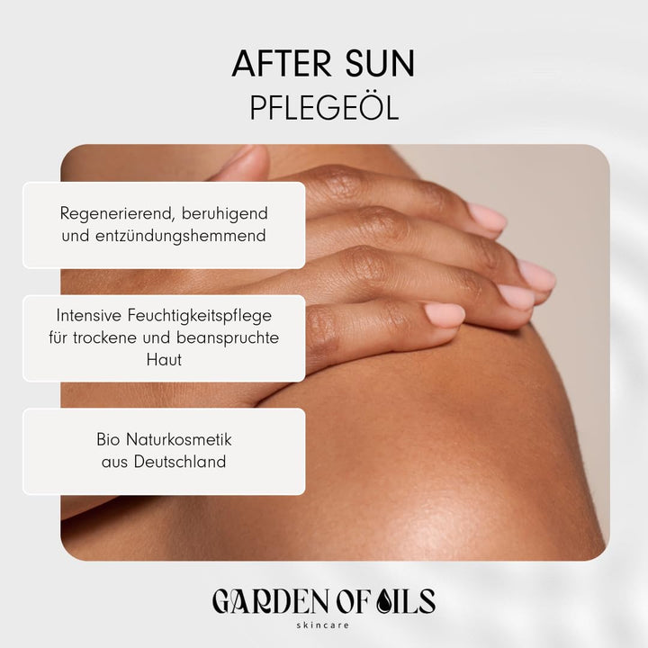 Bio Aloe Vera Öl - Garden of Oils - Made in Germany - Hochwertiges Körperöl - Perfekt für strapazier