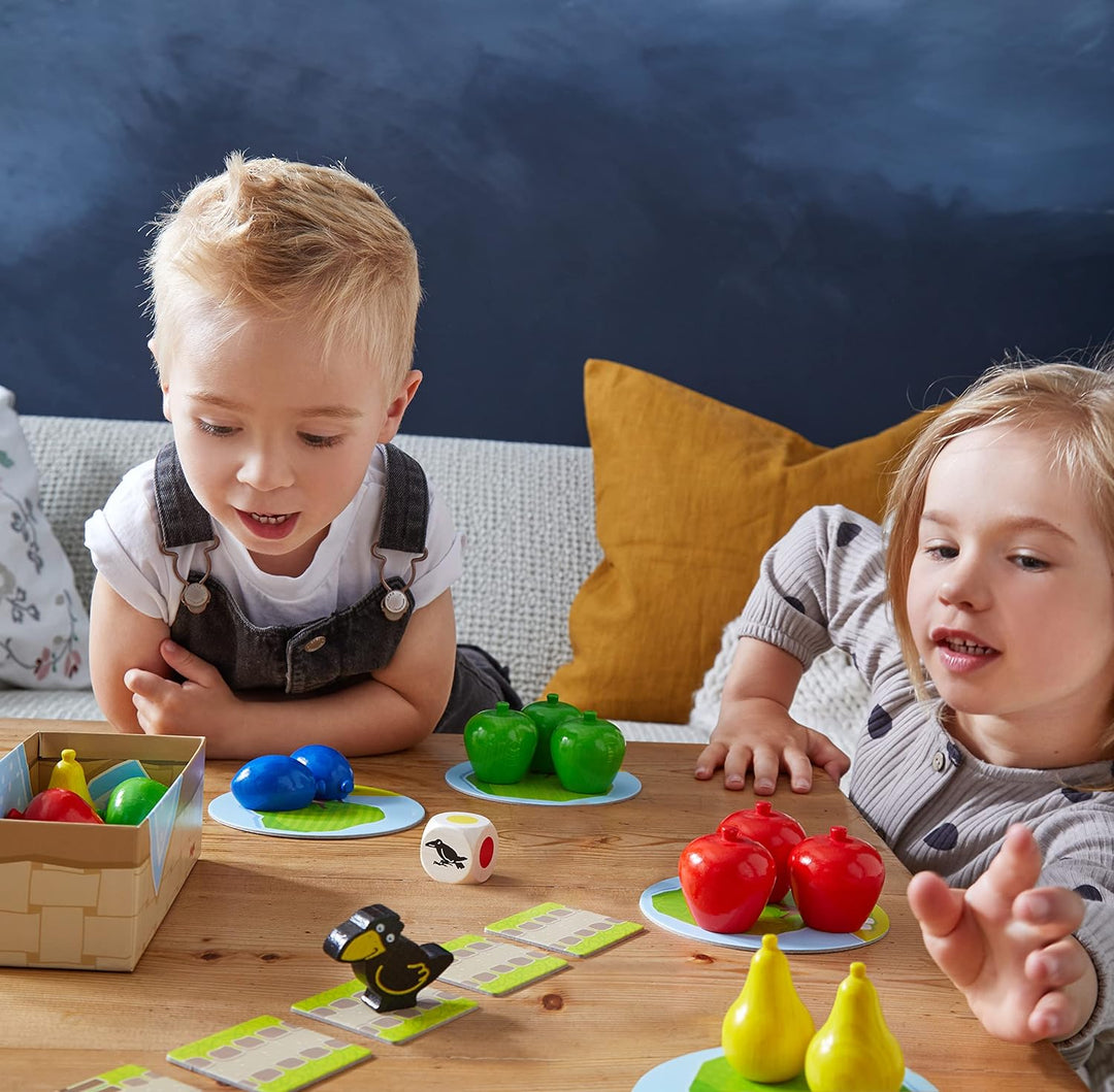 HABA 305211 - Meine ersten Spiele – Baustelle & 4655 - Meine ersten Spiele Erster Obstgarten, unterh