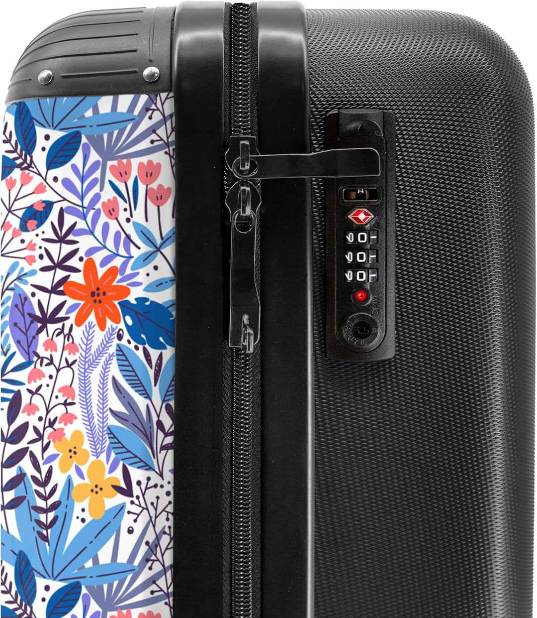 NoBoringSuitcases.com® Handgepäck, Hartschalenkoffer mit TSA Schloss, Trolley, Reisekoffer, Carry on
