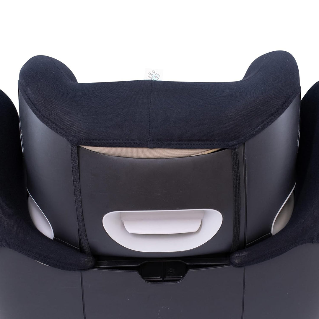 JYOKO KIDS Bezug für Autositz Kompatibel mit Cybex Solution M und Pallas B - Fix (BLACK SERIES), BLA