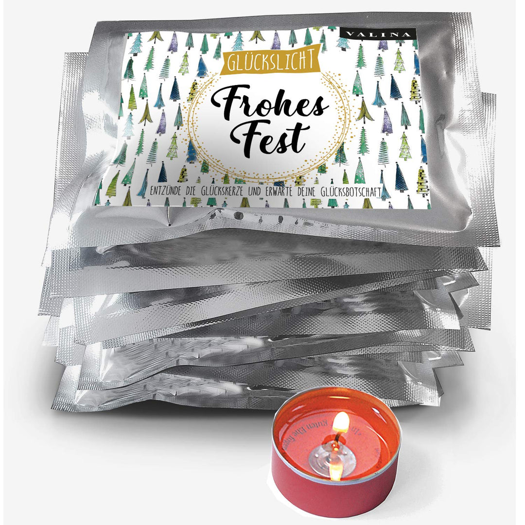 Valina Fortunas Glückslicht/Lovely/Frohes Fest / 10er-Set