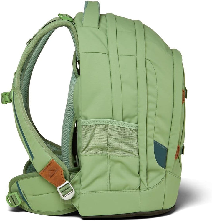 satch Pack Schulrucksack Set 3tlg. mit Sporttasche und Schlamperbox Nordic Jade Green Skandi Ed., No