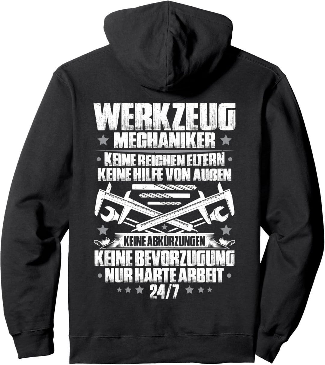 Werkzeugmacher Harte Arbeit Werkzeugmechaniker Pullover Hoodie