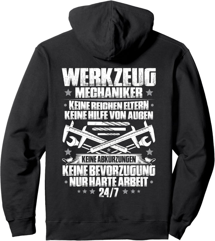Werkzeugmacher Harte Arbeit Werkzeugmechaniker Pullover Hoodie