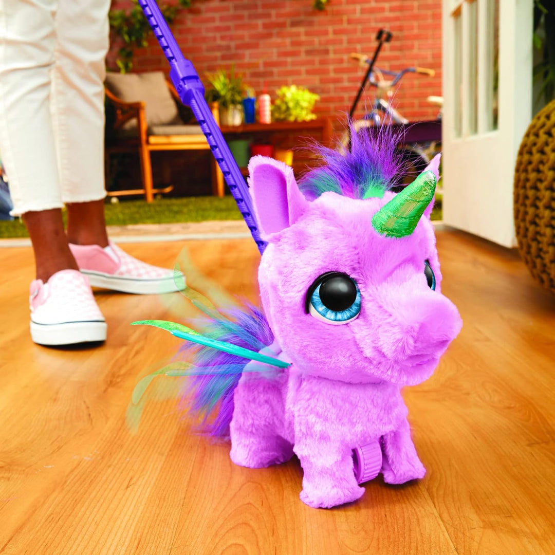 furReal Flyalots Flitter, Mein Alihorn, interaktives Spielzeug, Einhorn-Spielzeug, Animatronic Tierc