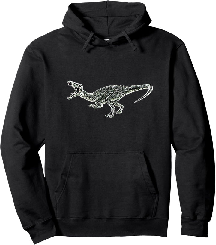Baryonyx Dinosaurier Motiv Saurier Urzeit Zähne Dino Pullover Hoodie