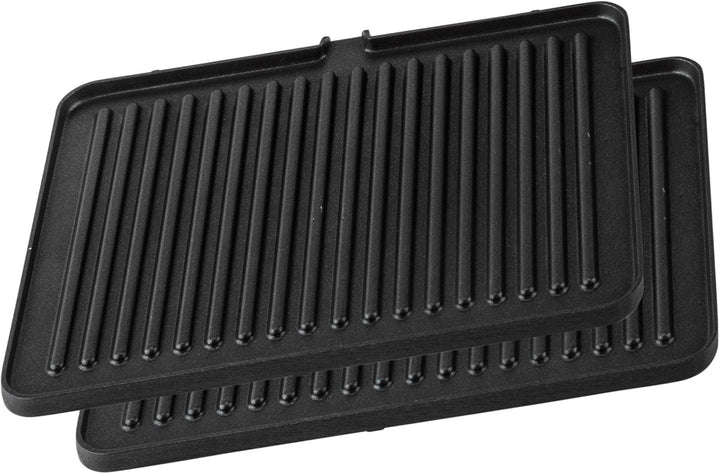 JATA JEGR1450 Panini Elektro-Grill, Sandwichmaker, 2000 W, 180° Öffnung, geriffelte, antihaftbeschic