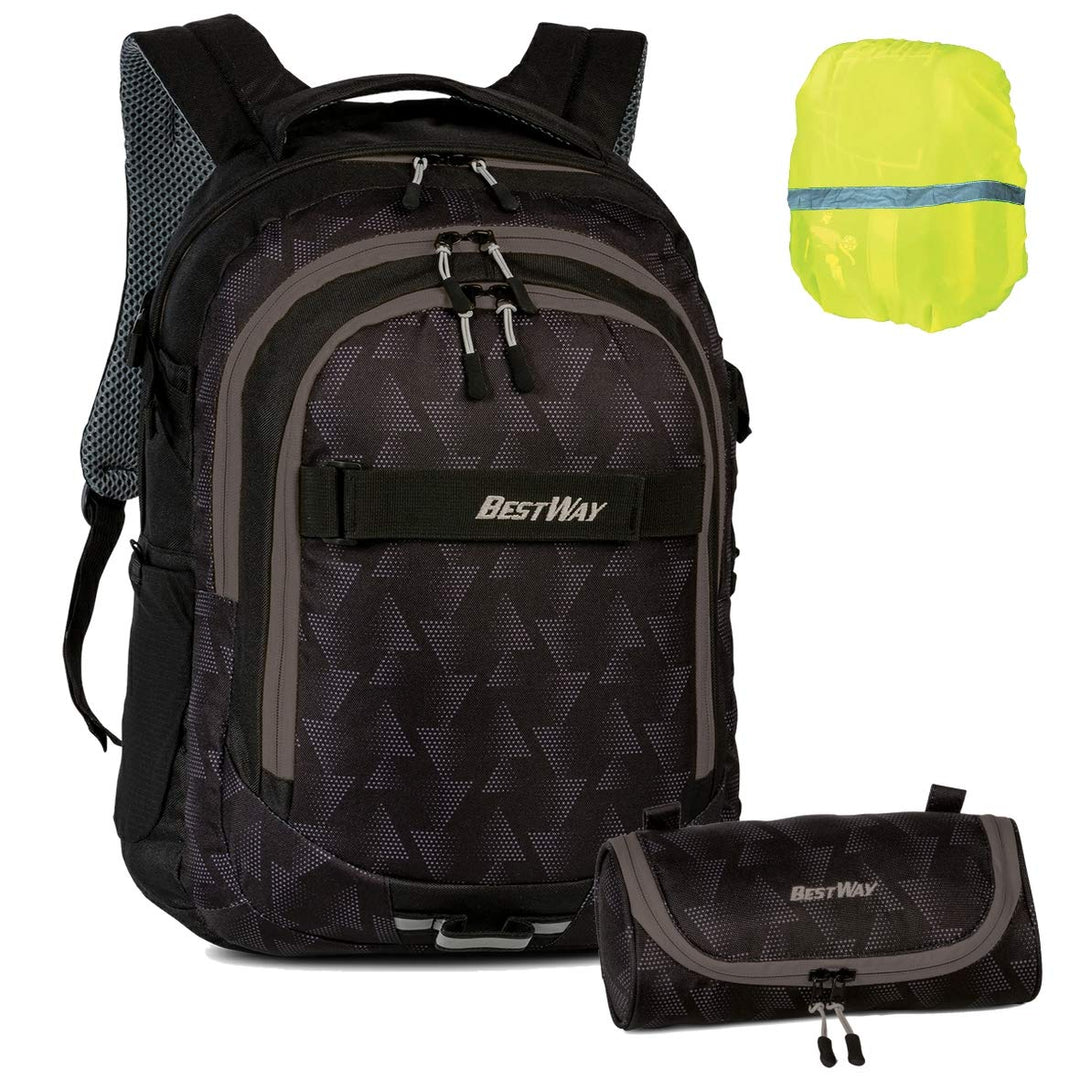 Primus-Versand BESTWAY Evolution Air - 40177-0100 - Schulrucksack-Set Boys 3tlg. - RUCKSACK, STIFTEE