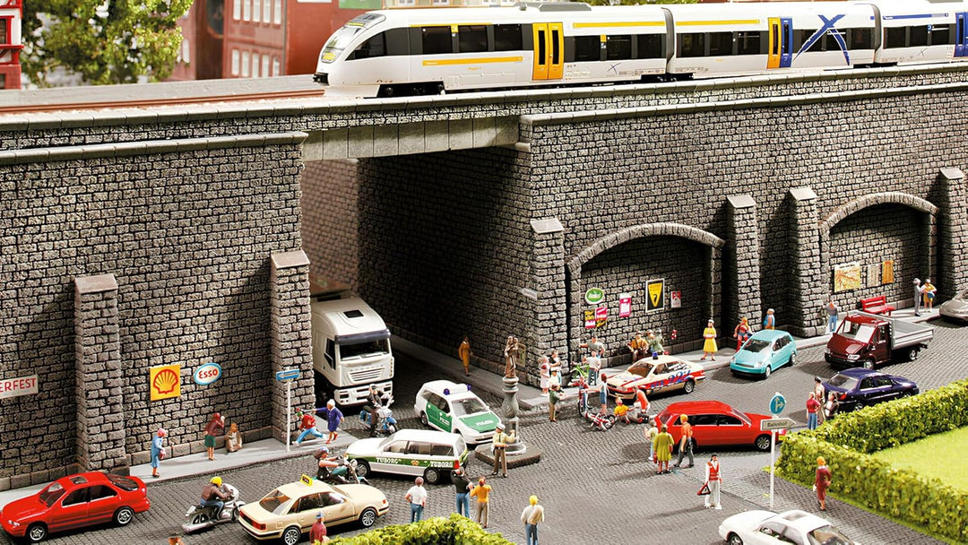 58059 - NOCH - Arkadenmauer e. l. Profi-Plus