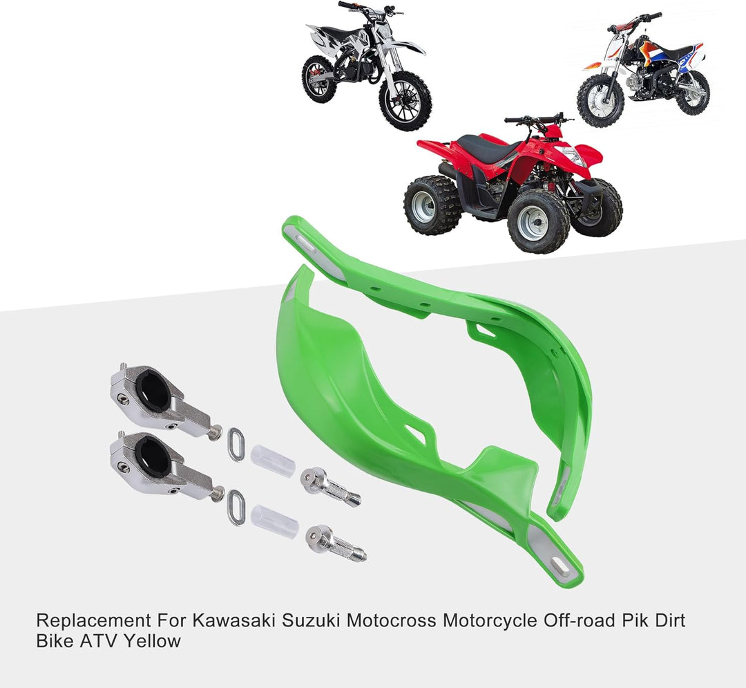 GOOFIT 1"Aluminium-Legierung Lenkerhandbürste Guards Schutzhandschützer Kit Ersatz für Motocross-Mot