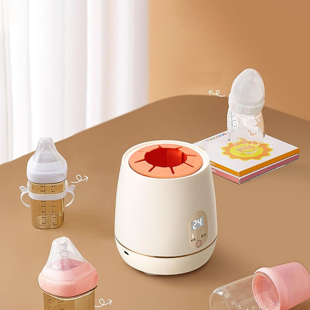 Milchflaschenwärmer, 1500 mAh, automatische Milchpulver-Mischfunktion, Babyflaschen-Shaker, einfach
