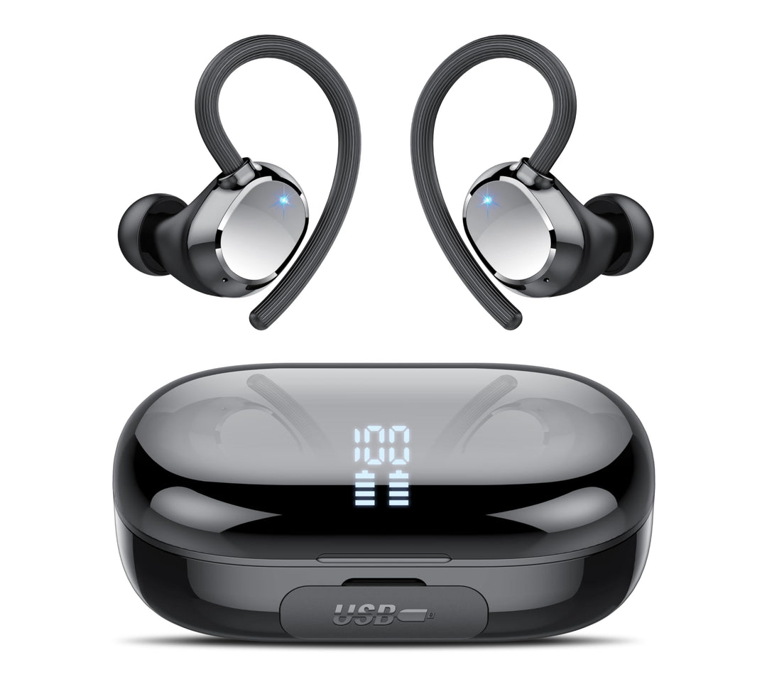 Bluetooth Kopfhörer Sport, 2026 in Ear Kopfhörer Kabellos Bluetooth 5.3 mit HD Mic, Herausragender S