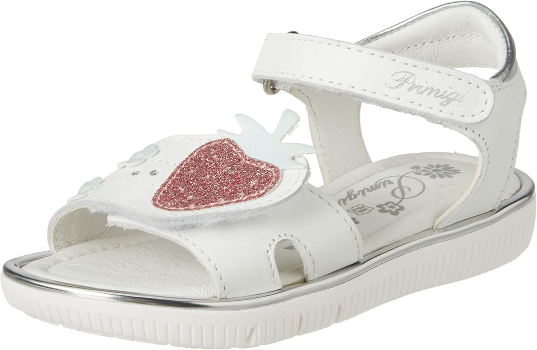 PRIMIGI Mädchen Girl Candy Sandale 26 EU Weiss, 26 EU Weiss