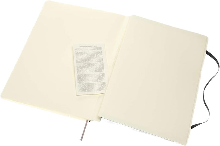 Moleskine - Klassisches Blanko Notizbuch - Notizheft mit Softcover und elastischem Verschluss - Mass