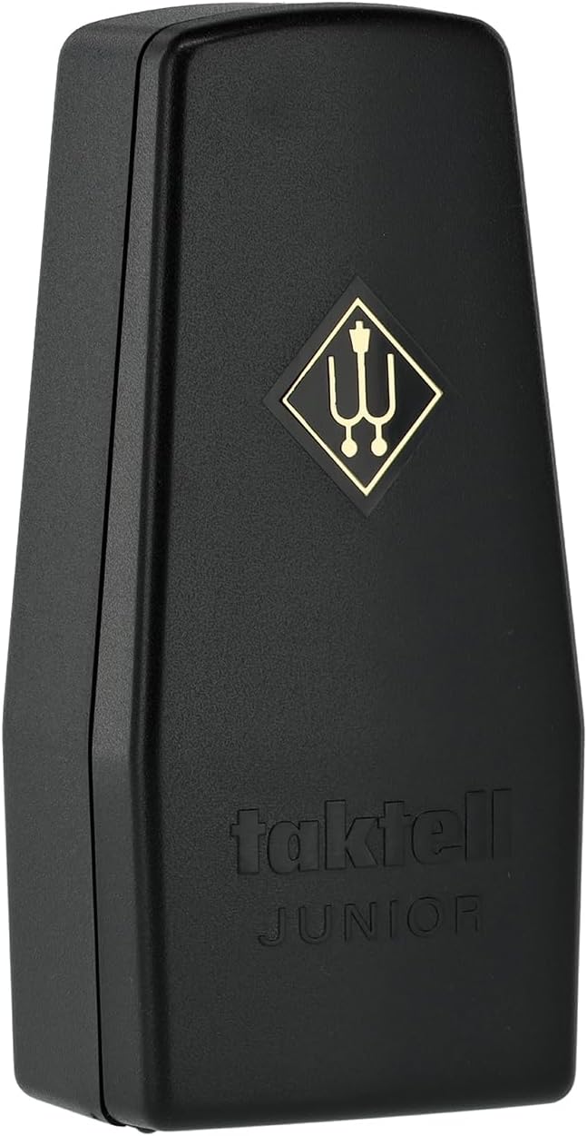 Wittner Metronom 826 Kunststoffgehäuse ohne Glocke Taktell Junior schwarz, schwarz