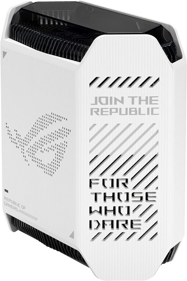 ASUS ROG Rapture GT6 AX10000 1er Pack Tri-Band Gaming Mesh WiFi System kombinierbarer Router (Tether