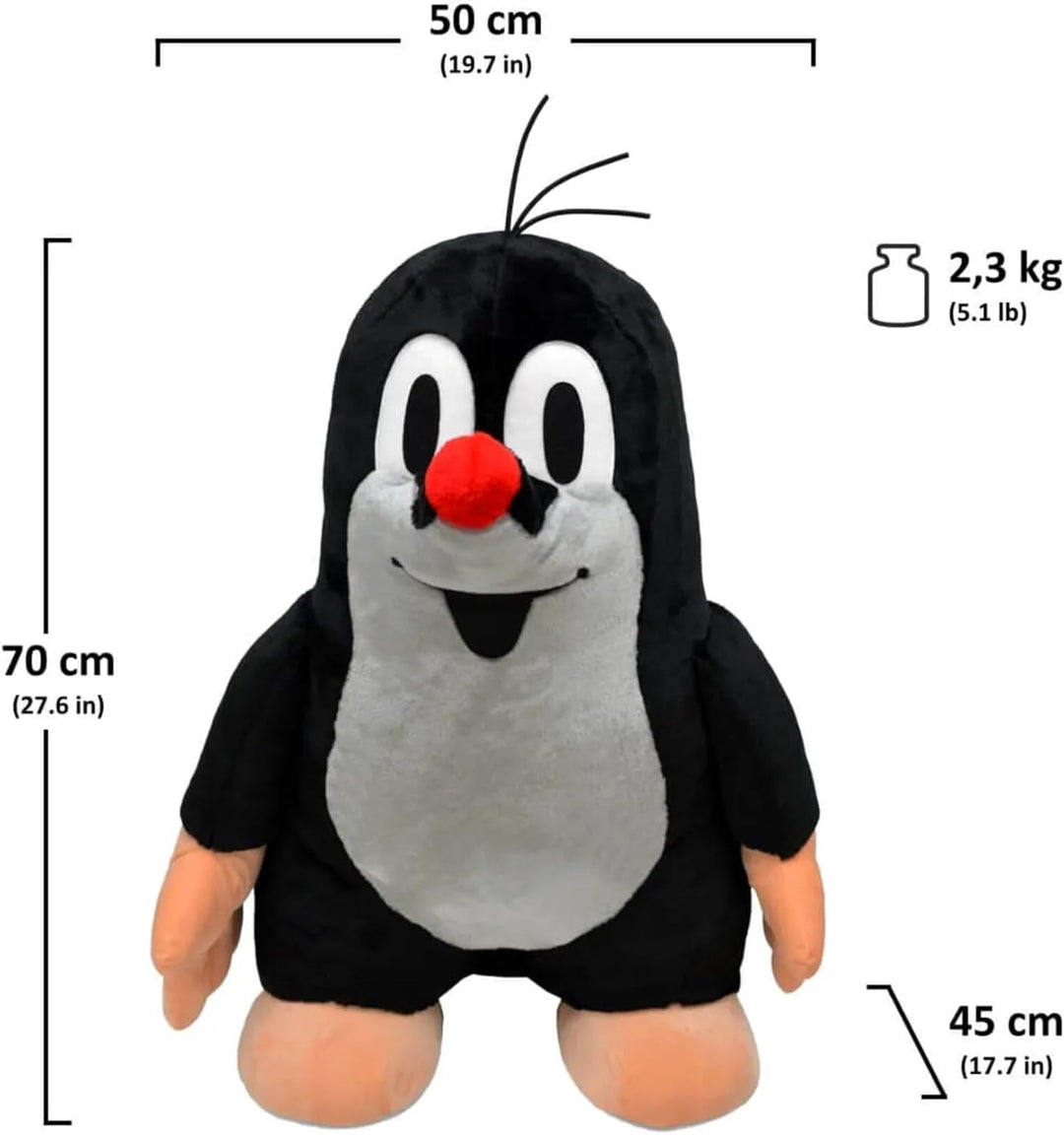Trullala Plüschfigur, der kleine Maulwurf riesig, aus der ''Sendung mit der Maus'' 70 cm