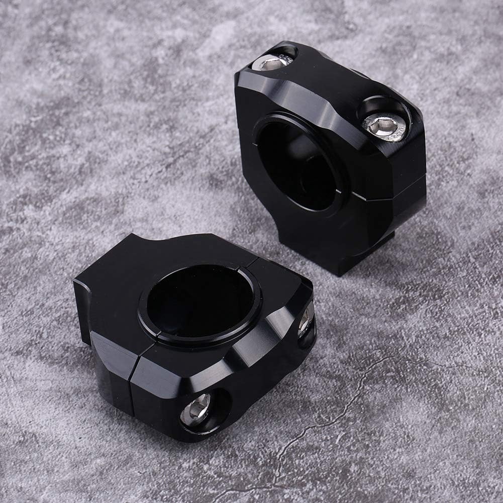 Lenkererhöhung, Aluminiumlegierung Universal Motorrad Lenkerhalterung Klemmheber Bar Riser 28mm