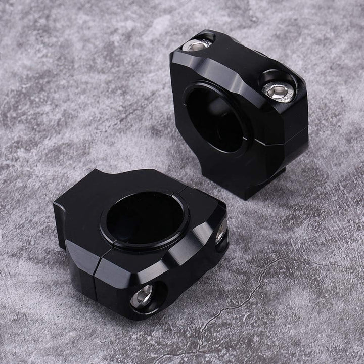 Lenkererhöhung, Aluminiumlegierung Universal Motorrad Lenkerhalterung Klemmheber Bar Riser 28mm