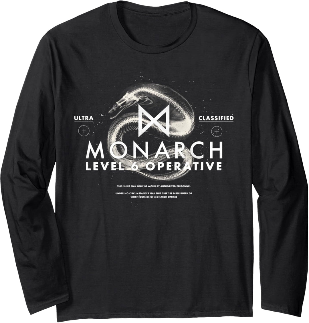 Godzilla vs Kong - Offizieller Monarch Operative Langarmshirt