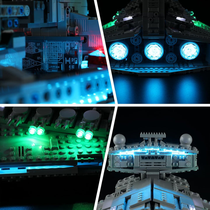 BRIKSMAX Led Licht für Lego Destructor Estelar Imperial 75394 - Compatible with Lego Star Wars Baust