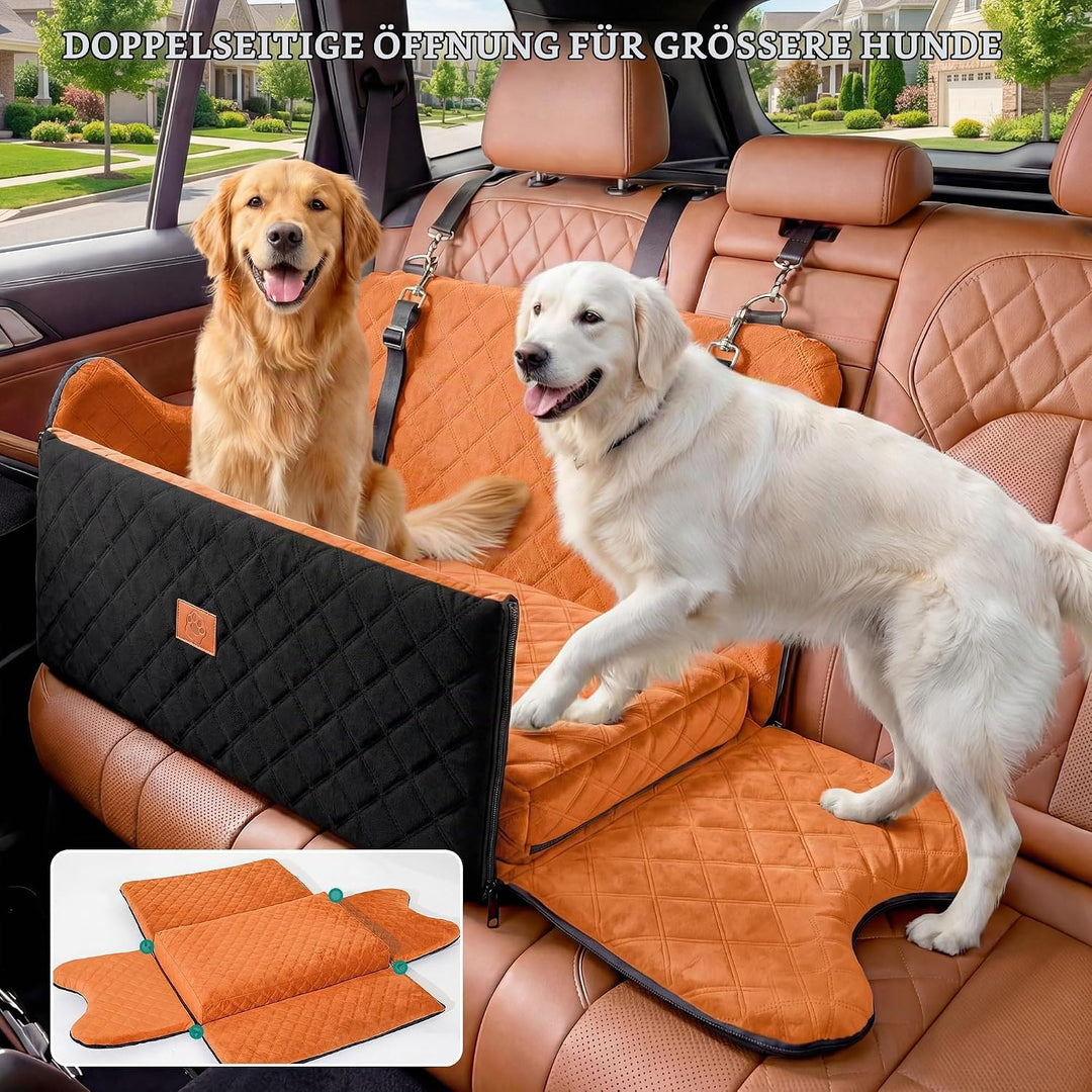 YITAHOME Hundesitz für grosse und mittelgrosse Hunde,Reisebettb Haustiere mit Memory Schaumstoff unt