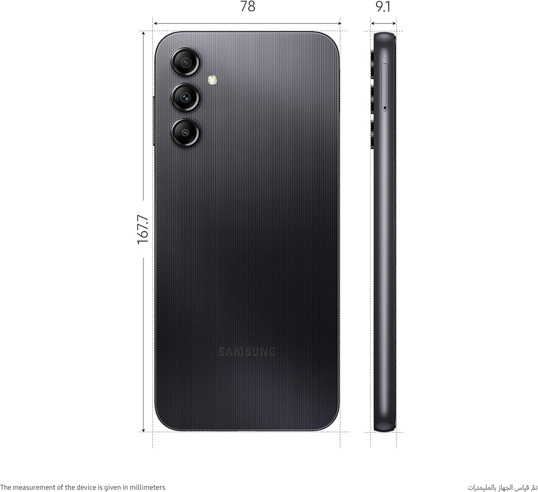 Smartfon Samsung Galaxy A14 4/128GB Czarny (SM-A145RZKVEUE)