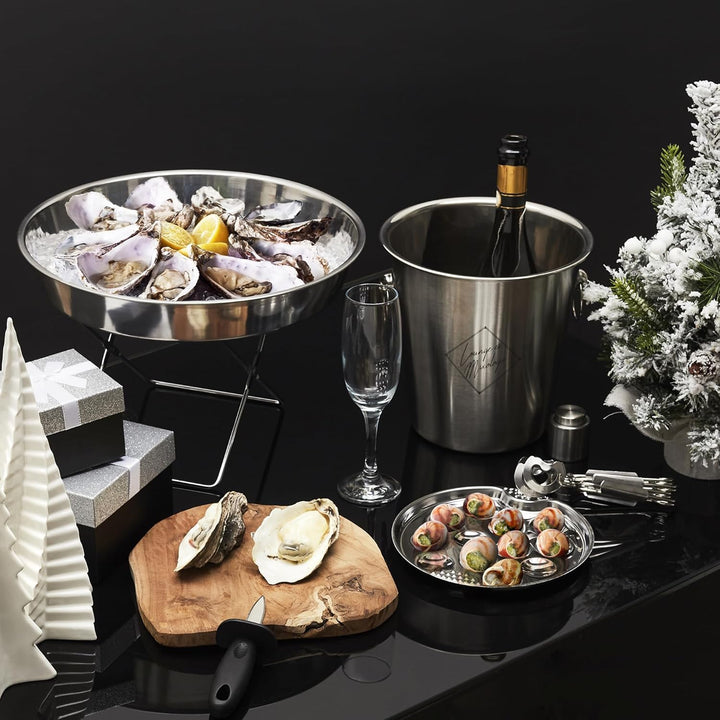 COOK CONCEPT Schnecken-Dienstprogramm, Silber, One Size, Einheitsgrösse, KU6097
