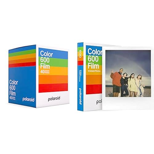 Polaroid Color Film für 600 - x40 Film Pack - 6013 &amp; Polaroid Farbfilm für 600-6002