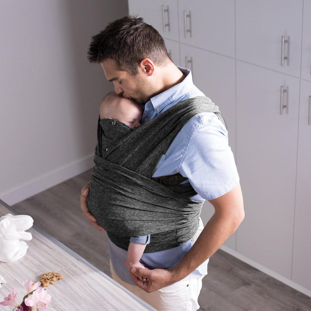 Boppy Comfyfit Evolution Babytrage, einfach zu tragen und verstellbar, ergonomische Babytrage für Ma