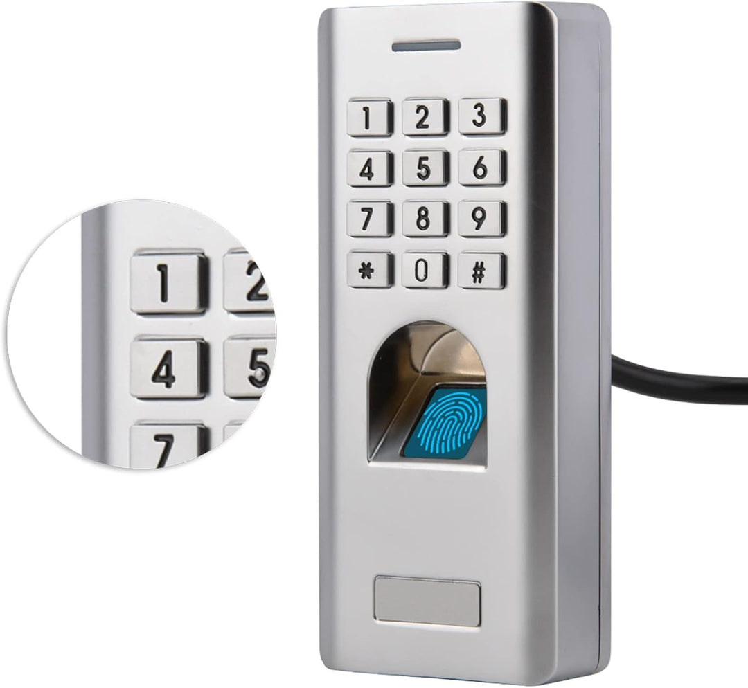 Fingerabdruck Zugangskontrolle Tastatur Wasserdichter Fingerabdruckleser Passwort Türöffner Sicherhe