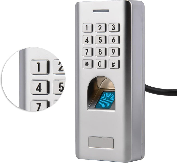 Fingerabdruck Zugangskontrolle Tastatur Wasserdichter Fingerabdruckleser Passwort Türöffner Sicherhe
