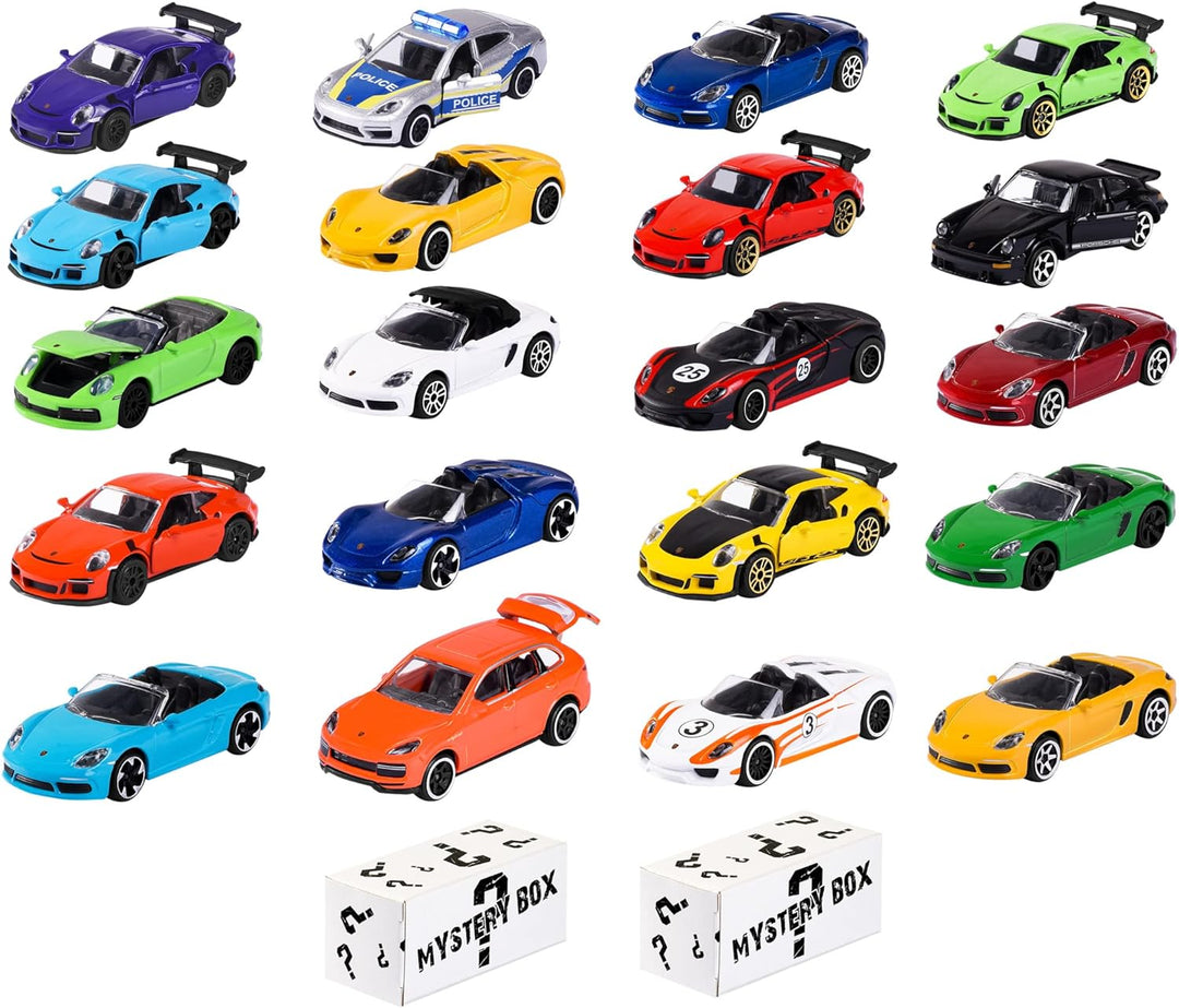 Majorette – Super Chase Center - Parkhaus mit 5 Etagen & Porsche Discovery-Set 20+2 – 22 hochwertige